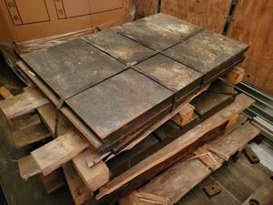 (4) Solid Steel Plates - Each is 24 x 36 x 1