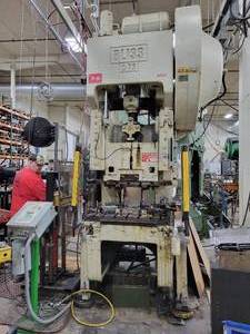 BLISS Model C-75 75 Ton Punch Press - Good Working Press - SEE VIDEO