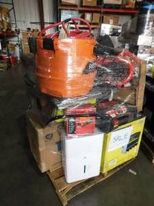 lot 9 image: WHOLESALE PALLET LOT OF GENERAL MERCHANDISE - TOOLS