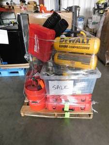 lot 19 image: WHOLESALE PALLET LOT OF GENERAL MERCHANDISE - TOOLS