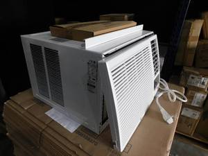 lot 23 image: LG Electronics 12,000 BTU 230208-Volt Window Air Conditioner LW1221HRSM Cools 550 Sq. Ft. with Cool and Heat, Wi-Fi Enabled