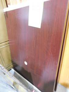 lot 51 image: (2) DESK TOP LIKE WOOD SLABS