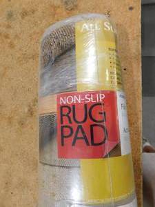 lot 86 image: American Slide-Stop All-Surface Thin Profile 5 ft. x 8 ft. Fiber and Rubber Backed Non-Slip Rug Pad