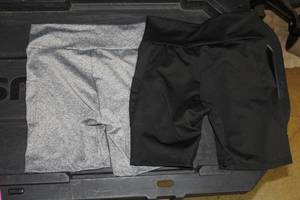 Lot of (2) YMI Size Small Womens Spandex Shorts