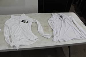 Lot of (2) Under Armour Size Medium Womens Pullover Zip-Up Jacket