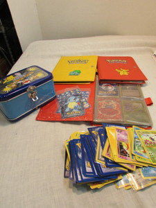 Pokemon Cards and Holders
