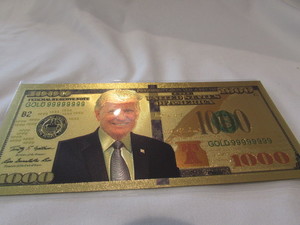 Trump Novelty Note