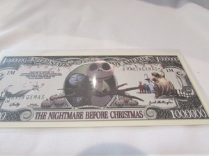 Jack Skellington Note