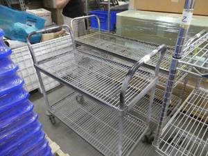 rolling cart 38x18x39h