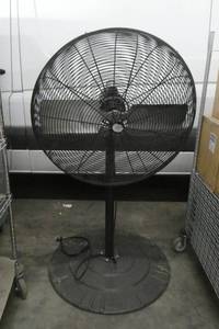 Large warehouse fan, motor hums but doesn�t turn on