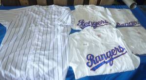 5 Mens XL Baseball shirtsjerseys