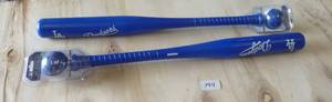 2 Plastic bat and ball