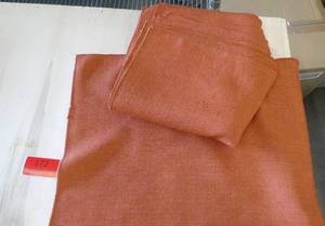 12 cloth Napkins 17x17 inches - wash up great, no stains