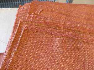 24 cloth Napkins 17x17 inches - wash up great, no stains