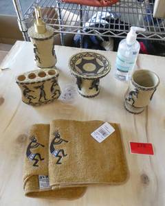 Southwestern Motif Bathroom set