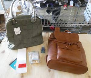 Handbag and travel backpack