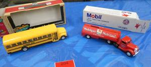 2 Ertl Collectible truck and bus