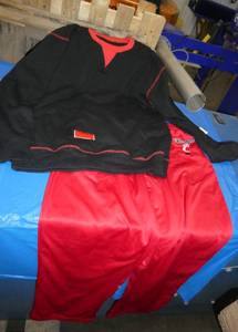 Mens XL Cincinnati lined sweatpants and sweatshirt