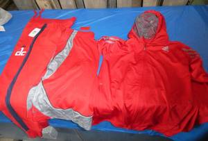 Boys Addidas Jacket, pants, shorts Med 1012