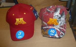 10 gophers hats