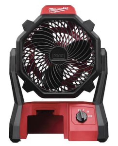 MILWAUKEE M18 18-Volt Lithium-Ion Cordless Jobsite Fan (Tool-Only) (AC adaptor included)