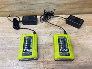 RYOBI Lot of 2-  40V Battery Chargers