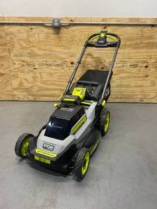 RYOBI 40V HP Brushless 20 in. Cordless Electric Battery Walk Behind Self-Propelled Mower with 6.0 Ah Battery and Charger