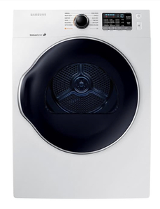 SAMSUNG 4 cu. ft. 24 in. Stackable Ventless Electric Heat Pump Dryer in White