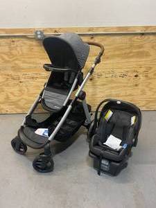 GRACO NESTGROW Stroller with GRACO SNUGRIDE 35 LITE ELITE Car Seat