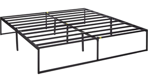 ZINUS Lorelai 14 Inch Metal Platform Bed Frame  Mattress Foundation with Steel Slat Support  No Box Spring Needed  Easy Assembly, King