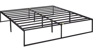 ZINUS Lorelai 14 Inch Metal Platform Bed Frame  Mattress Foundation with Steel Slat Support  No Box Spring Needed  Easy Assembly, King