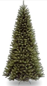 National Tree Company Artificial Full Christmas Tree, Green, North Valley Spruce, Includes Stand, 9 Feet