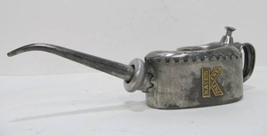 lot 40 image: Excellent Antique Brass & Steel KAYES Machine Oil Can