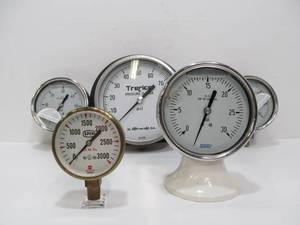 lot 63 image: Group of Heavy Duty Industrial Gauges