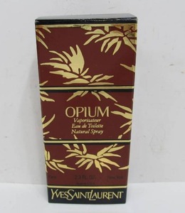 lot 76 image: Full Bottle of Vintage OPIUM Yves Saint Laurent Perfume