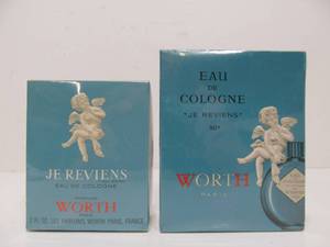 lot 82 image: 2 Sealed Vintage Bottles of JE RIVIENS Worth Cologne