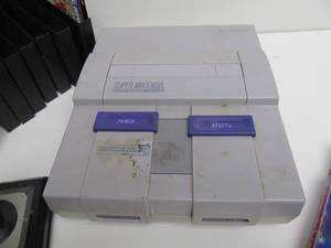 lot 128 image: Super Nintendo Console & Other Video Game Items