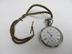 lot 109 image: Large Antique ROCKFORD Mens Pocket Watch