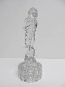 lot 111 image: Vintage Art Nouveau Figural Nude Flower Frog Sculpture