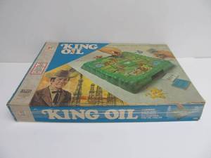 lot 134 image: Vintage KING OIL Board Game