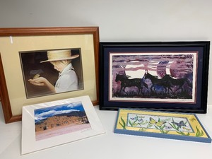 lot 139 image: Group of Assorted Art
