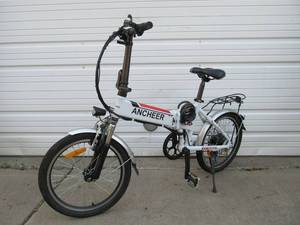 lot 193 image: ANCHEER Folding E-Bike (No Charger)