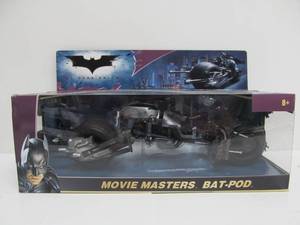 lot 256 image: Brand New BATMAN Dark Knight Movie Masters Bat-Pod