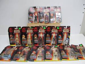 lot 257 image: Full Case of 16 Different STAR WARS Episode 1 Action Figures