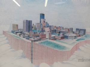 lot 241 image: Original M. Voelker Minneapolis City Art Signed