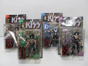 lot 267 image: Complete Set of 4 McFarlane KISS Action Figures