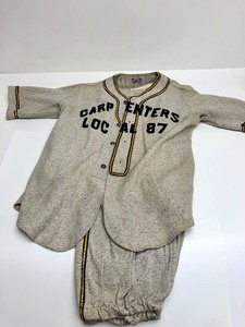 lot 5 image: Original Antique Saint Paul Carpenters Local 87 Baseball Club Uniform