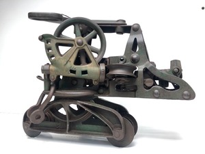 lot 17 image: Fantastic Antique Cast Iron Beatty Bros Hay Carrier