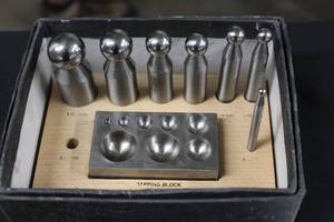 Dapping Punch Block Set 8-piece