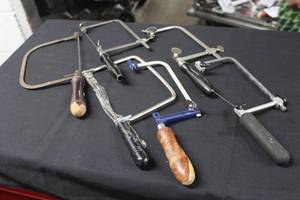 Lot of (6) Hand Saw Frames